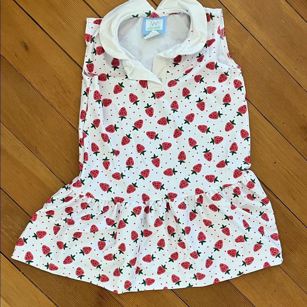 Kids Strawberry Tennis Dress